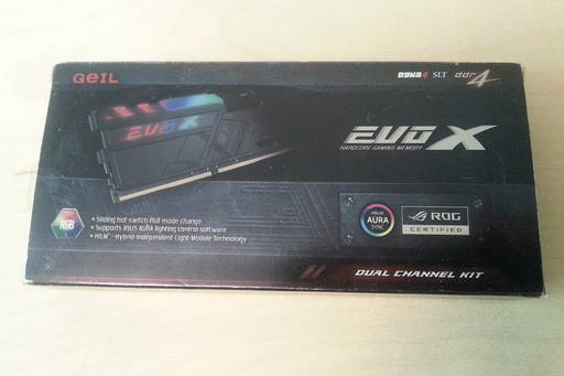 Игровое железо - Оперативная память GeIL EVO X ROG Certified DDR4-3000 2 X 8 GB 